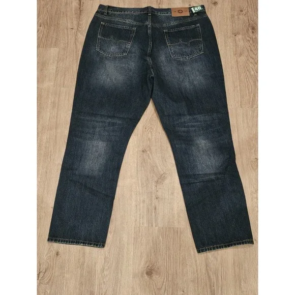 LRG 1947 Denim Jeans True Straight Size 40 Blue Brand New With Tags